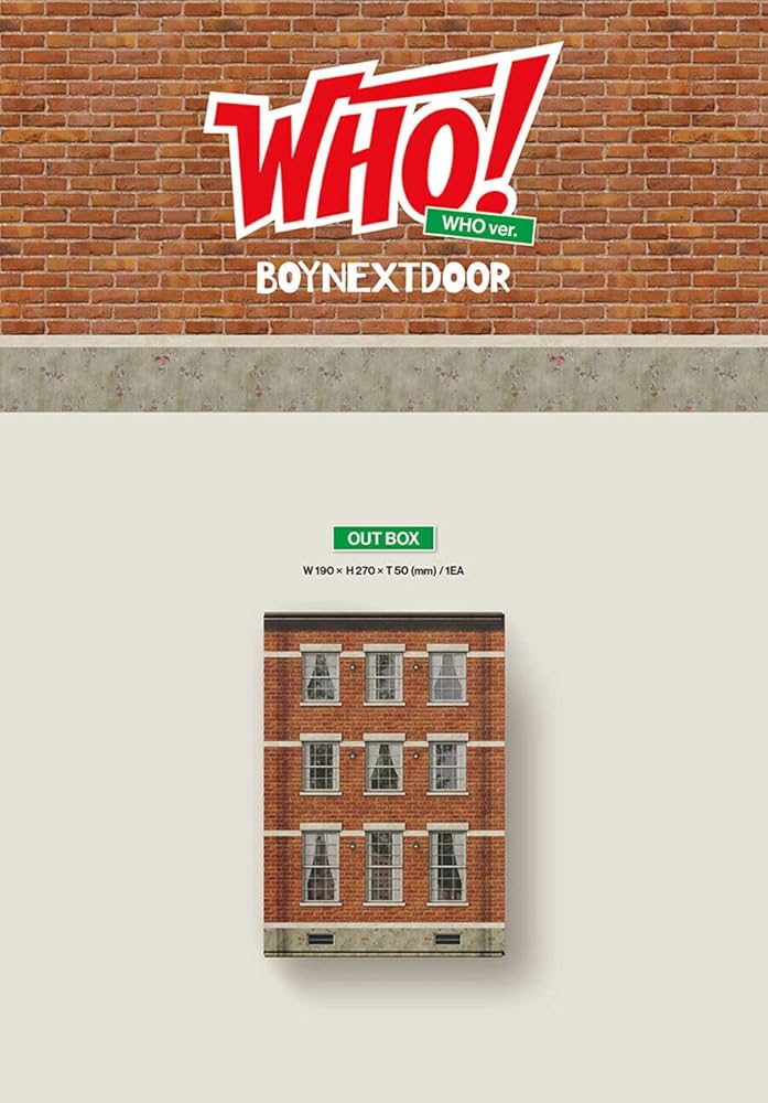 BOYNEXTDOOR [WHO!] 1. pojedynczy album (WHO Ver. ) K-POP